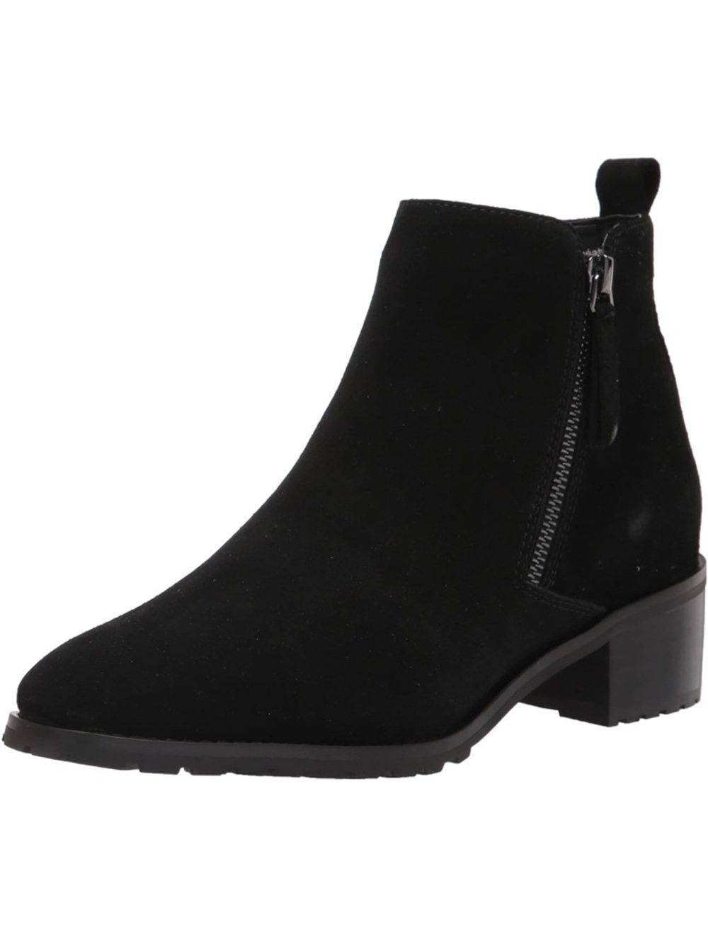 Blondo Womens, Samara Ankle Boot, Black Leather, 7.5 934